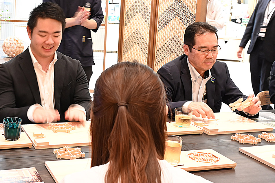 組子座　観光庁長官　ご来店