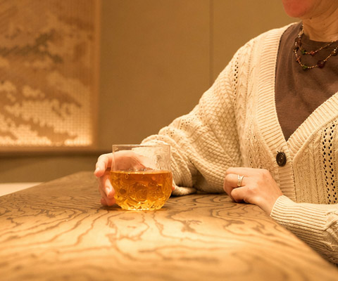 クロモジ茶と対話の時間